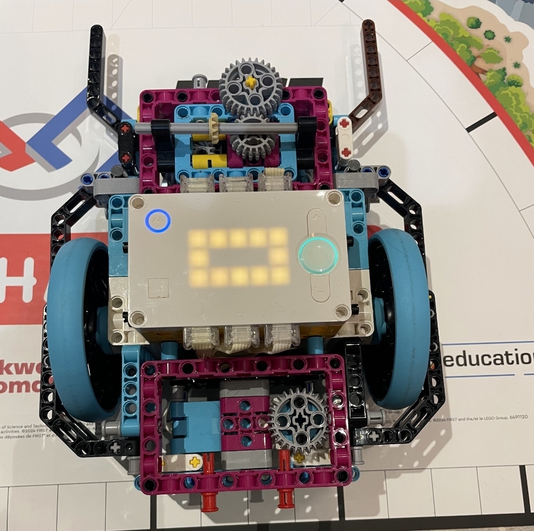 A robot our science club designed